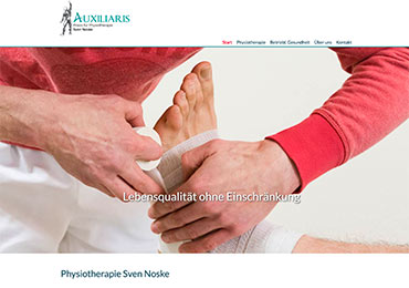 Website Webdesign Physiotherapeut Aschaffenburg