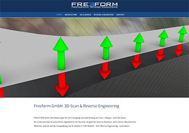 Website für Freeform, Alzenau
