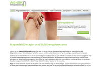 Webseite Magnetfeldtherapie, Beratung und Verkauf von Magnetfeldgeräten